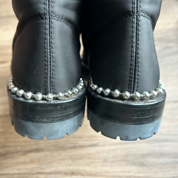 Alexander Wang Black Cooper Nylon Boots - Picture 4 of 11
